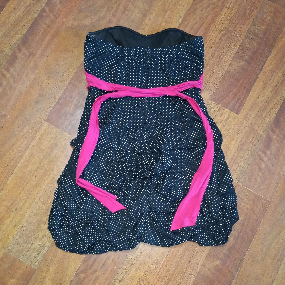 Ruby Rox Polka Dot Mini Dress - Picture 2 of 3